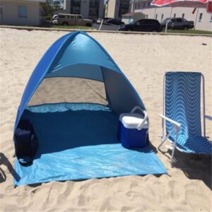 Pop Up Portable Beach Canopy UV Sun Shade Shelter Triangle Outdoor Camping Tent