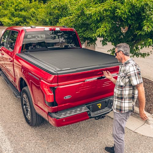 RealTruck BAK Revolver X4s Hard Rolling Truck Bed Tonneau Cover | 80332 | Fits 2019-2023 Ford Ranger 5' 1" Bed (61")