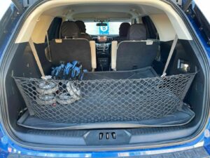 eaccessories ea rear trunk organizer cargo net for ford explorer 2020-2023 – envelope cargo net for suv - premium mesh car trunk organizer vehicle carrier storage-compatible with ford explorer