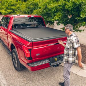 RealTruck BAK Revolver X4s Hard Rolling Truck Bed Tonneau Cover | 80330 | Fits 2017-2024 Ford F-250/350 Super Duty 6' 10" Bed (81.9")