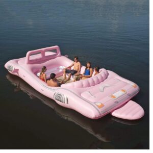 Limited Edition Retro Pink Limo Island