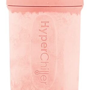 HyperChiller HC2RG Patented Iced Coffee/Beverage Cooler, NEW, IMPROVED,STRONGER AND MORE DURABLE! Ready in One Minute, Reusable for Iced Tea, Wine, Spirits, Alcohol, Juice, 12.5 Oz, Rose Gold