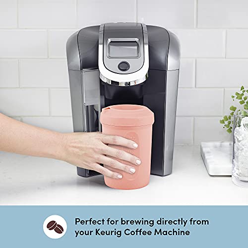 HyperChiller HC2RG Patented Iced Coffee/Beverage Cooler, NEW, IMPROVED,STRONGER AND MORE DURABLE! Ready in One Minute, Reusable for Iced Tea, Wine, Spirits, Alcohol, Juice, 12.5 Oz, Rose Gold