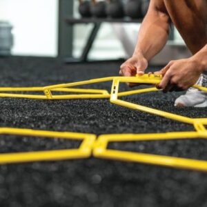 SKLZ Speed Web Trainer and Agility Ladder for Improved Footwork Yellow