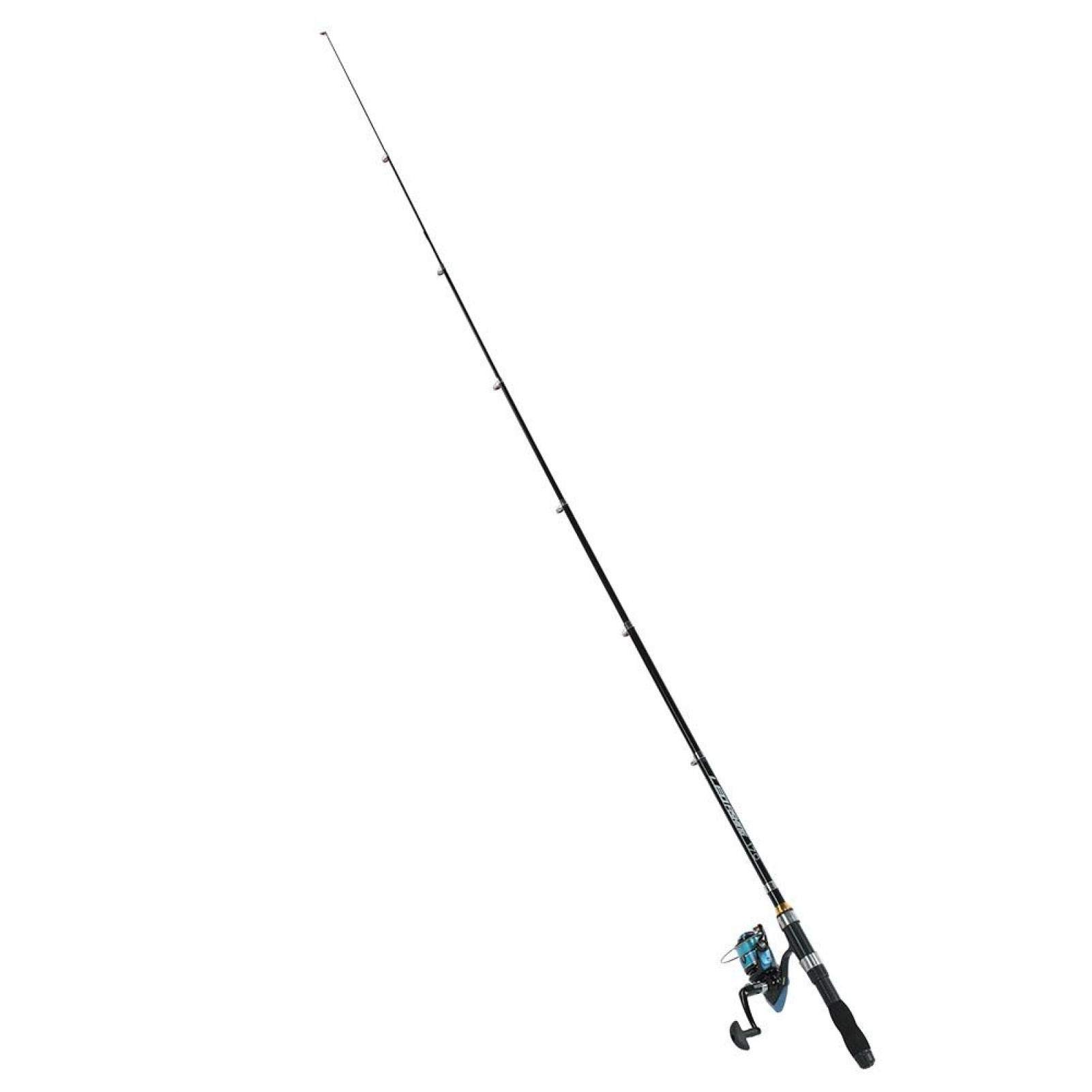 RiToEasysports Fishing Rod,Portable Short Pole Small Sea Pole Ice Fishing Rod Mini Sea Fishing Tools Comfortable and Non-Slip(1.7m)