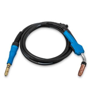 miller electric mig welding gun,250a,15 ft. l cable