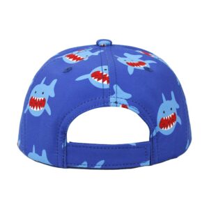 upeilxd Kids Baseball Cap Toddlers Hat with Adjustable Strap for Boys Girls Ages 2-8 (Pattern 1, 2-4 Years)