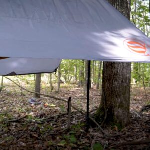 BATTLBOX 12’ x 9.5’ Multi-Purpose Weatherproof Tarp - Rip and Tear Proof Grommets and Reinforced Edges, Corners - Durable Tent Tarp, Rainfly and Shelter Cover - Compact Lightweight Camping Hiking Tarp