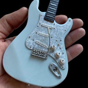 Kenny Wayne Shepherd Fender Stratocaster Faded Sonic Blue Mini Guitar Replica 1:4 Scale Model