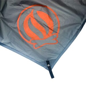 BATTLBOX 12’ x 9.5’ Multi-Purpose Weatherproof Tarp - Rip and Tear Proof Grommets and Reinforced Edges, Corners - Durable Tent Tarp, Rainfly and Shelter Cover - Compact Lightweight Camping Hiking Tarp