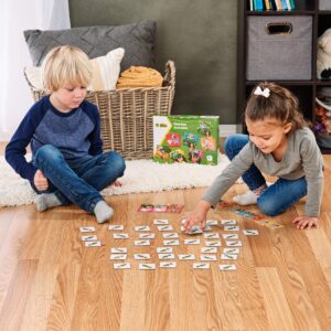 John Deere Kids Matching Game - Farm Themed Memory Game for Toddlers and Kids - John Deere Toys - Preschool Games and Learning Activities - 27 Matches - Ages 3 Years and Up