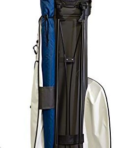 Club Champ Waterproof Stand Golf Bag, White/Black (JR989)