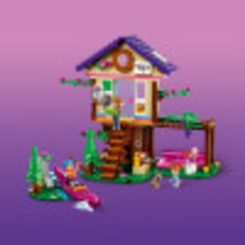 LEGO Friends Forest House 41679 Building Kit; Forest Toy with a Tree House; Great Gift for Kids Who Love Nature; New 2021 (326 Pieces)