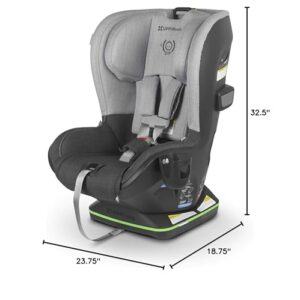 UPPAbaby Knox Convertible Car Seat / Rear Facing and Forward Facing / Intuitive Safety Features / Koroyd + CleanTech Technology / Removeable Cup Holder Included / Jordan (Charcoal Mélange)