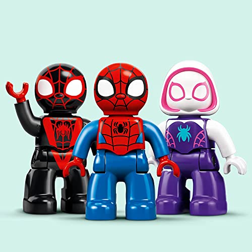 LEGO DUPLO Marvel Spider-Man Headquarters 10940 Spidey and His Amazing Friends TV Show Building Toy for Kids; New 2021 (36 Pieces)