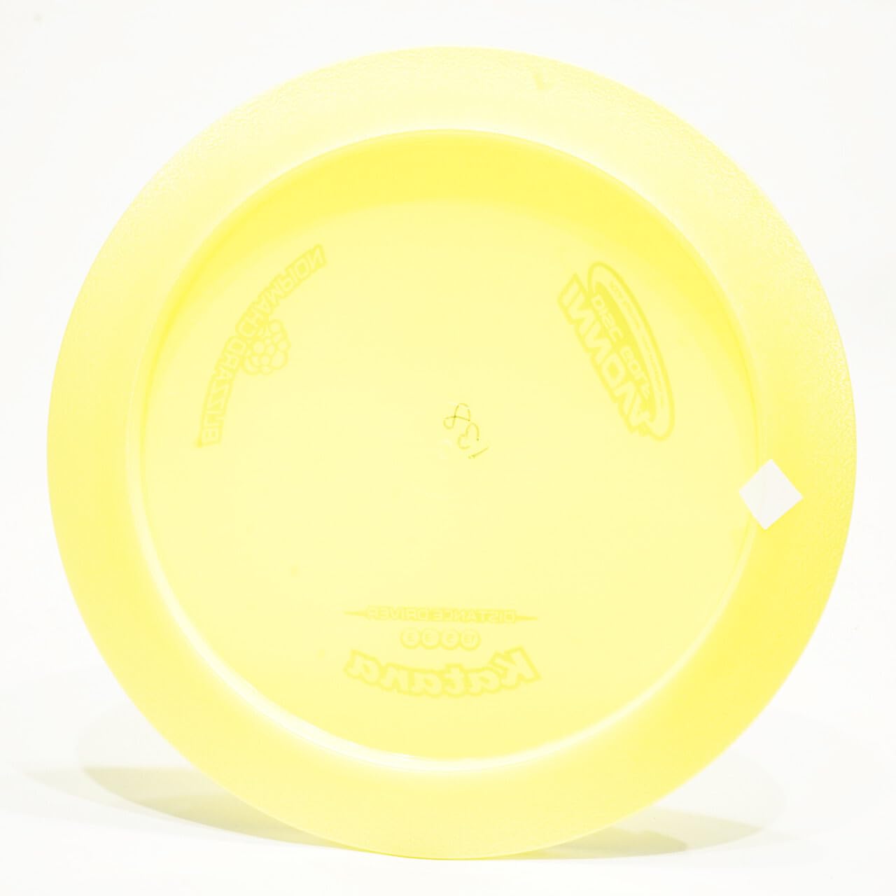 Innova Katana (Blizzard Champion) Distance Driver Golf Disc, Pick Weight/Color [Stamp & Exact Color May Vary] Yellow 130-139 Grams