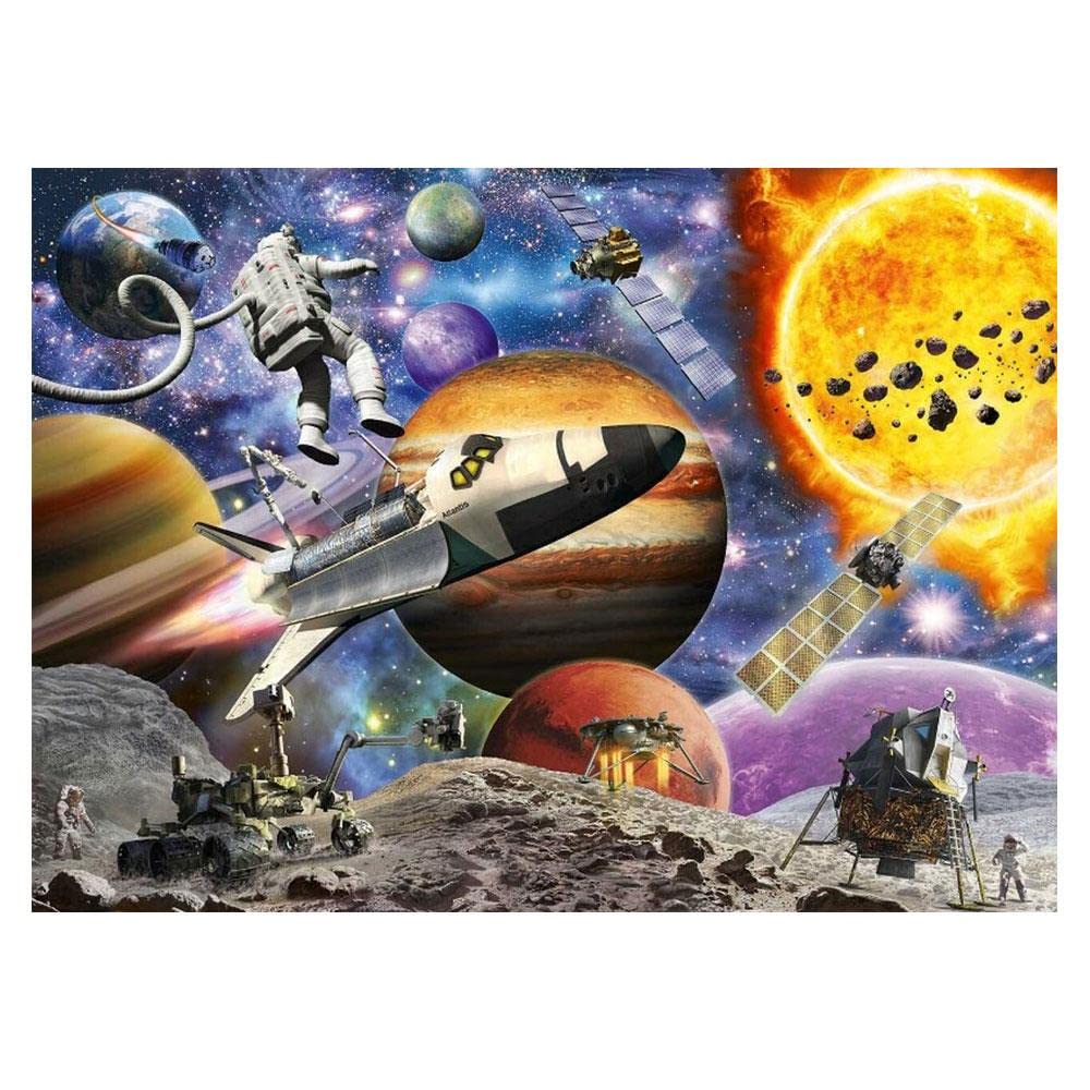 Ravensburger Explore Space 60 Piece Jigsaw Puzzle for Kids - 05162 - Every Piece is Unique, Pieces Fit Together Perfectly