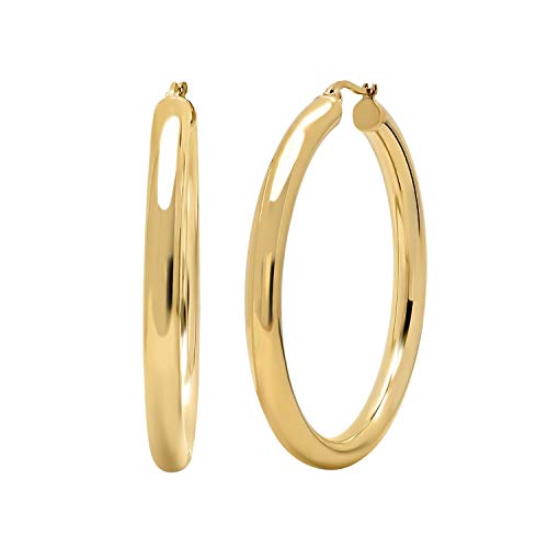 BYCHARI Large Sade Hoops