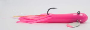 columbia river tackle sculpin tube - 3.5" - 3/8 - pink