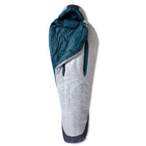 Nemo Kayu | Women's 15 Degree Down Sleeping Bag, Aluminum/Lagoon, Regular