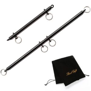 exreizst 2 black spreader bar expandable adjustable exercise sports training set