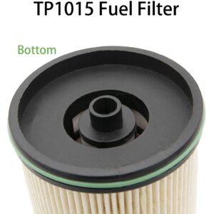 HOTS TP1015 Fuel Filter with Seals for Chevrolet Cruze 2014-2019, Silverado 2500HD,3500HD 2017-2018,GMC Sierra 2500HD3500HD 2017-2018,Replaces #TP1015, 22937279, 23456595, 23304096(2 Pack)