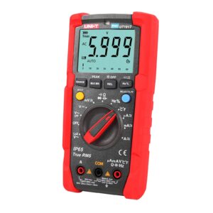 UNI-T Industrial Digital Multimeter UT191T (IP65, 2M Drop Test) True RMS 6000 Counts ACV LPF ACV Peak Hold AC DC Voltage Current LOZ ACV Temperature Resistance Capacitance Frequency Duty Cycle