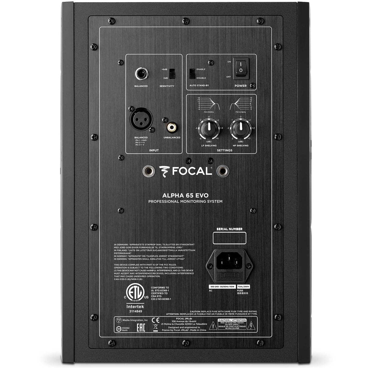 Focal Alpha 65 Evo 6.5 inch Powered Studio Monitor