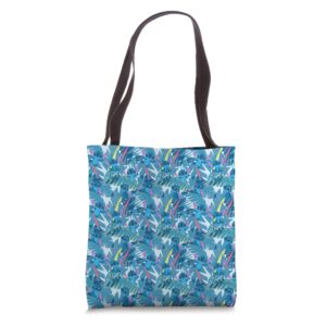 disney lilo and stitch 90s tropical print tote bag