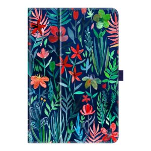 Fintie Folio Case for All-New Amazon Fire HD 10 and 10 Plus Tablet (13th/11th Generation, 2023/2021 Release) 10.1" - Slim Fit Standing Cover with Auto Sleep/Wake, Jungle Night