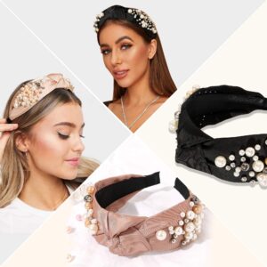 Ivyu Headbands for Women Head Bands - 6 Diademas Para Mujer De Moda Padded Hair Accessories Hairbands for Girls No Slip Fashion Cute Headband Gift for Women