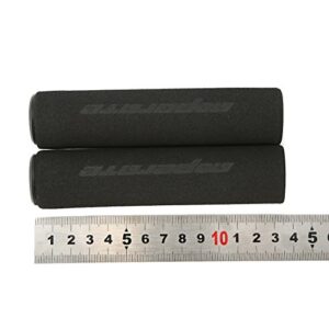 Dilwe Bike Foam Handlebar Grips,Anti-Slip Comfortable Soft Foam Sponge Handle Bar Ends Grips for Mountain Bikes Folding Bikes Electric Scooters and Spare Parts