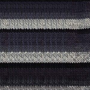 Patons Yarn Kroy Socks Yarn, 2-Pack, Eclipse Stripes Plus Pattern,Black, Gray