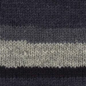 Patons Yarn Kroy Socks Yarn, 2-Pack, Eclipse Stripes Plus Pattern,Black, Gray