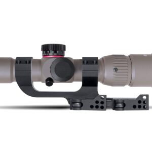 Monstrum G2 1-4x24 First Focal Plane FFP Rifle Scope with Illuminated BDC Reticle | Flat Dark Earth | ZR302 Quick Release Scope Mount | Bundle