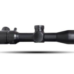 Monstrum 3-9x32 Rifle Scope with Rangefinder Reticle and Medium Profile Scope Rings | ZR252 Quick Release Scope Mount | Bundle