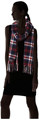 Pendleton Wool Plaid Scarf, Americana, one size