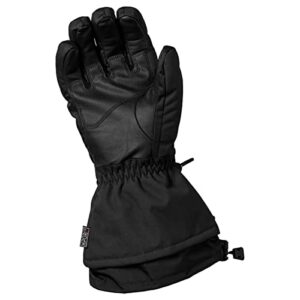 CastleX Men's Epic Plus Glove in Black/Black, Size Large