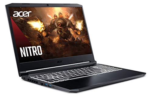 Acer Nitro 5 AN515-45-R92M Gaming, AMD Ryzen 7 5800H (8-Core) | NVIDIA GeForce RTX 3060 Laptop GPU |15.6" FHD 144Hz IPS Display | 16GB DDR4 | 512GB NVMe SSD | WiFi 6 | RGB Backlit Keyboard