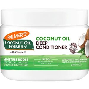 Palmer's Coconut Oil Formula Moisture Boost Deep Hair Conditioner, 12 Ounce