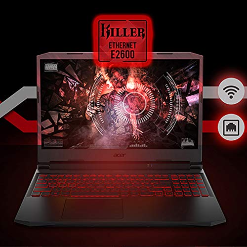 Acer Nitro 5 AN515-45-R92M Gaming, AMD Ryzen 7 5800H (8-Core) | NVIDIA GeForce RTX 3060 Laptop GPU |15.6" FHD 144Hz IPS Display | 16GB DDR4 | 512GB NVMe SSD | WiFi 6 | RGB Backlit Keyboard