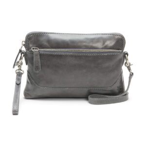 Frye womens Melissa Wristlet Crossbody, Carbon, One Size US