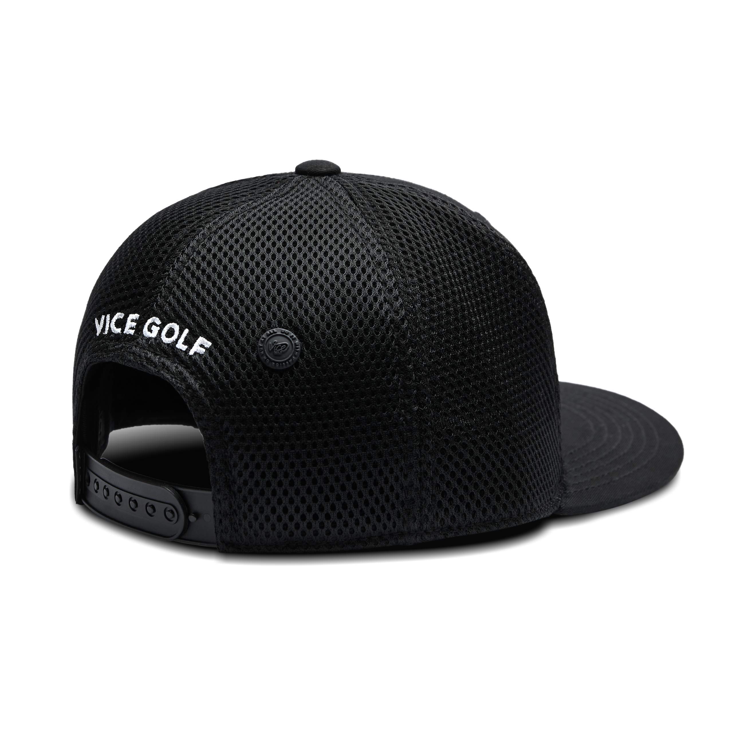 VICE Golf Squad Cap All Black | Golf Cap | One Size fits All | Unisex