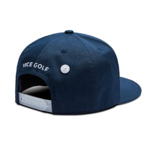 VICE Golf Crew Cap Blue | Golf Cap | One Size fits All | Unisex