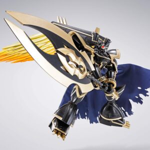 TAMASHII NATIONS - Digital Monster X-Evolution - Alphamon:Ouryuken-Premium Color Edition, Bandai Spirits S.H.Figuarts Action Figure