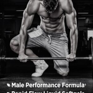 Nature's Truth Testosterone Supplement for Men | 60 Softgels | Non-GMO and Gluten Free Formula