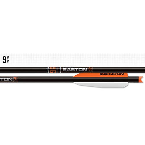 Easton Archery Crossbow 9MM 20” Bolt- 3” Vanes- 1/2 Dozen-430076