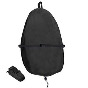 chuanke kayak cockpit cover uv60+ 420d oxford adjustable canoe dust-proof and waterproof seat cover. (m)