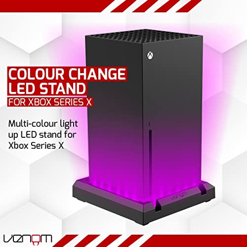 Venom Multi-Colour LED Light-up Console Stand (Xbox Series X)