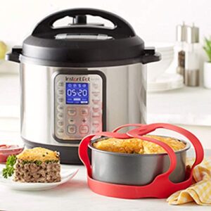 Instant Pot Official Fits 6QT/8QT Electric Pressure Cooker and Duo Crisp Air Fryer Lid Combo, 8-Piece, Assorted